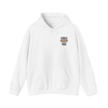 The Only Love Triangle I Want Is Pizza – Funny Slice Romance Hoodie
