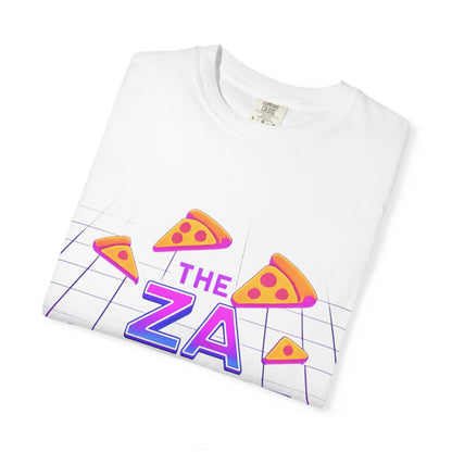 Pizza Lover's Garment-Dyed T-Shirt, Fun Casual Wear, Gift for Friends, Pizza Party Attire, Foodie Tee