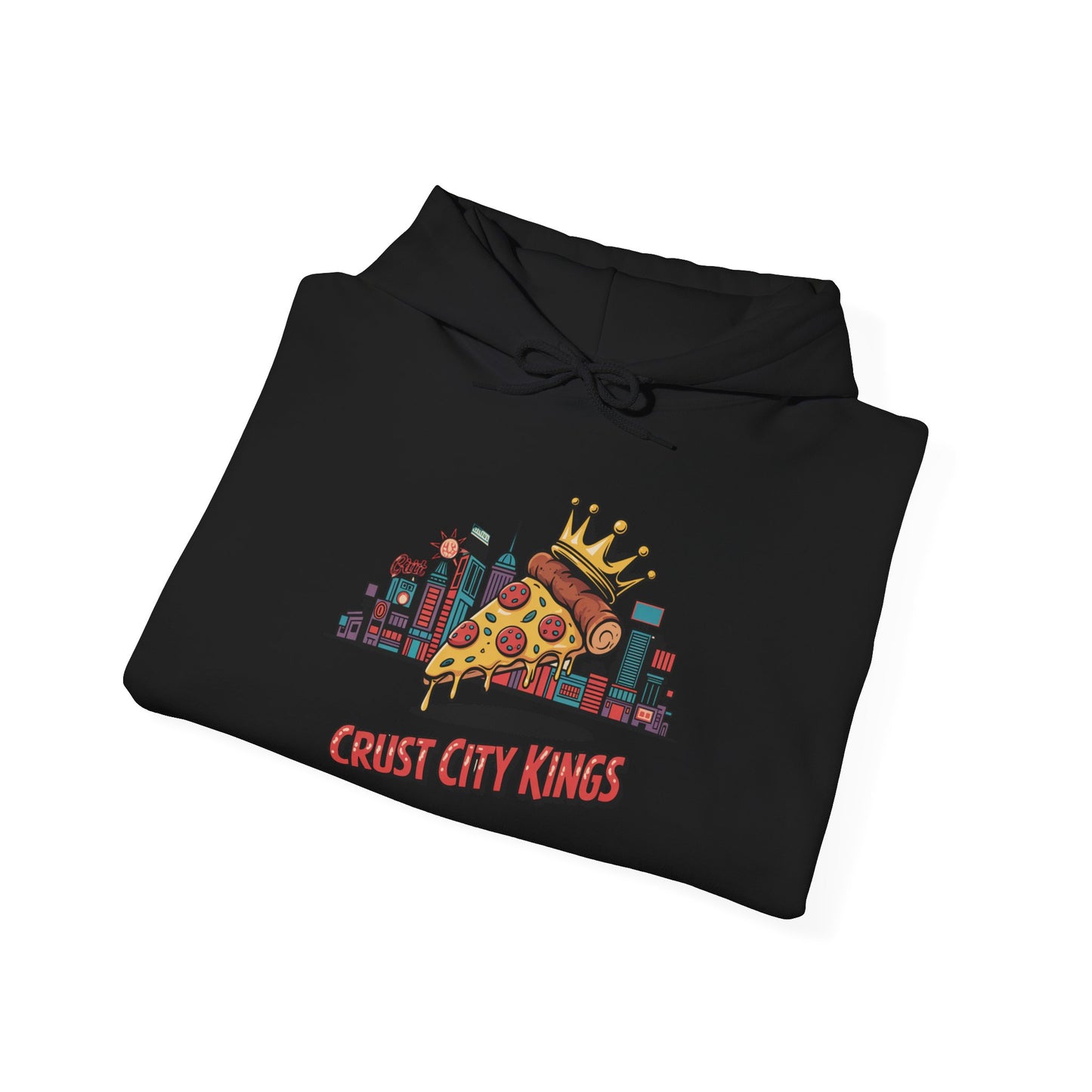 Crust City Kings Pizza Hoodie