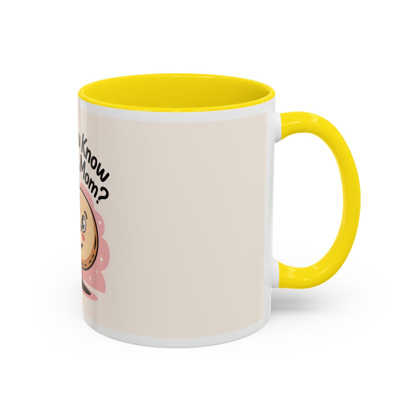 Cute Pizza & Doughnut Coffee Mug for Mother's Day