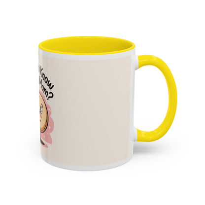 Cute Pizza & Doughnut Coffee Mug for Mother's Day