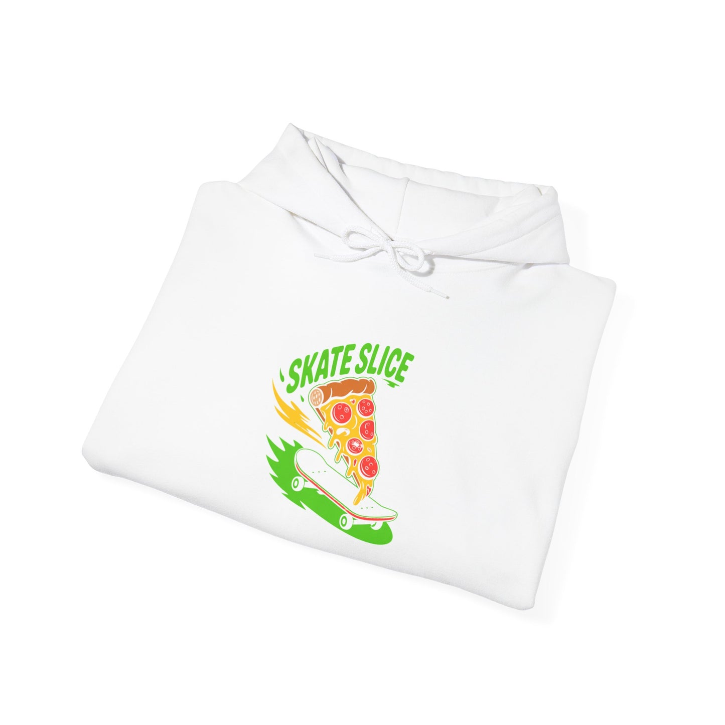 Skate Slice Pizza Hooded Sweatshirt