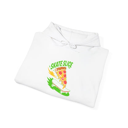 Skate Slice Pizza Hooded Sweatshirt