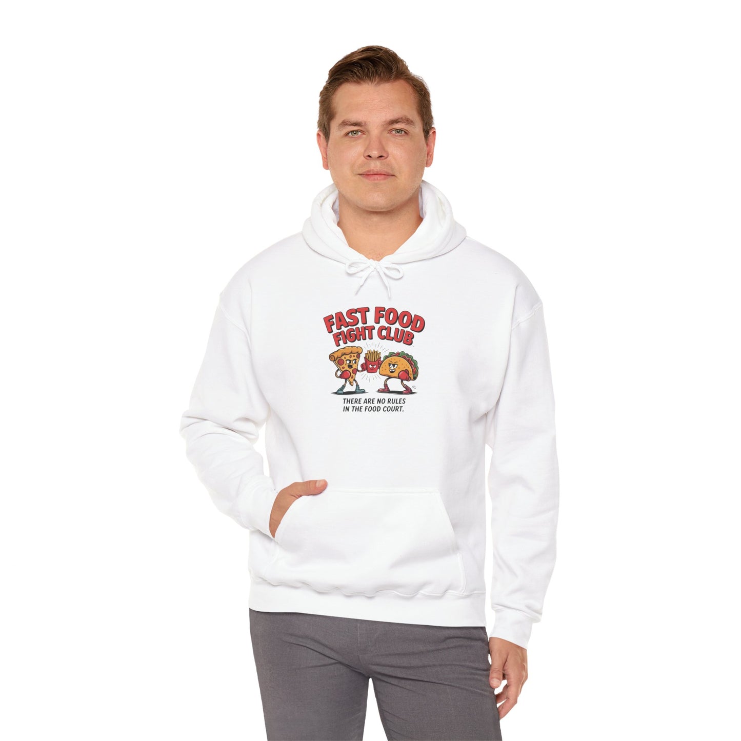 Fast Food Fight Club Hoodie