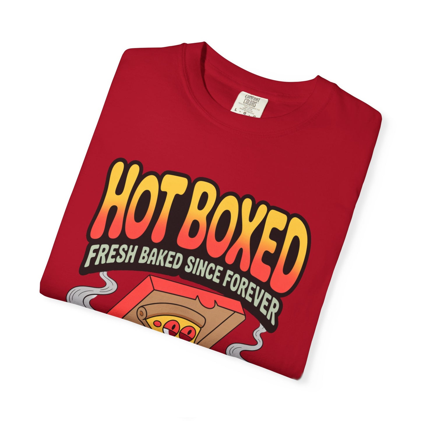 Pizza Lovers Unisex T-shirt | Hot Boxed Graphic Tee, Casual Wear, Gift for Foodies, Comfortable Lifestyle Shirt, Birthday Party Apparel