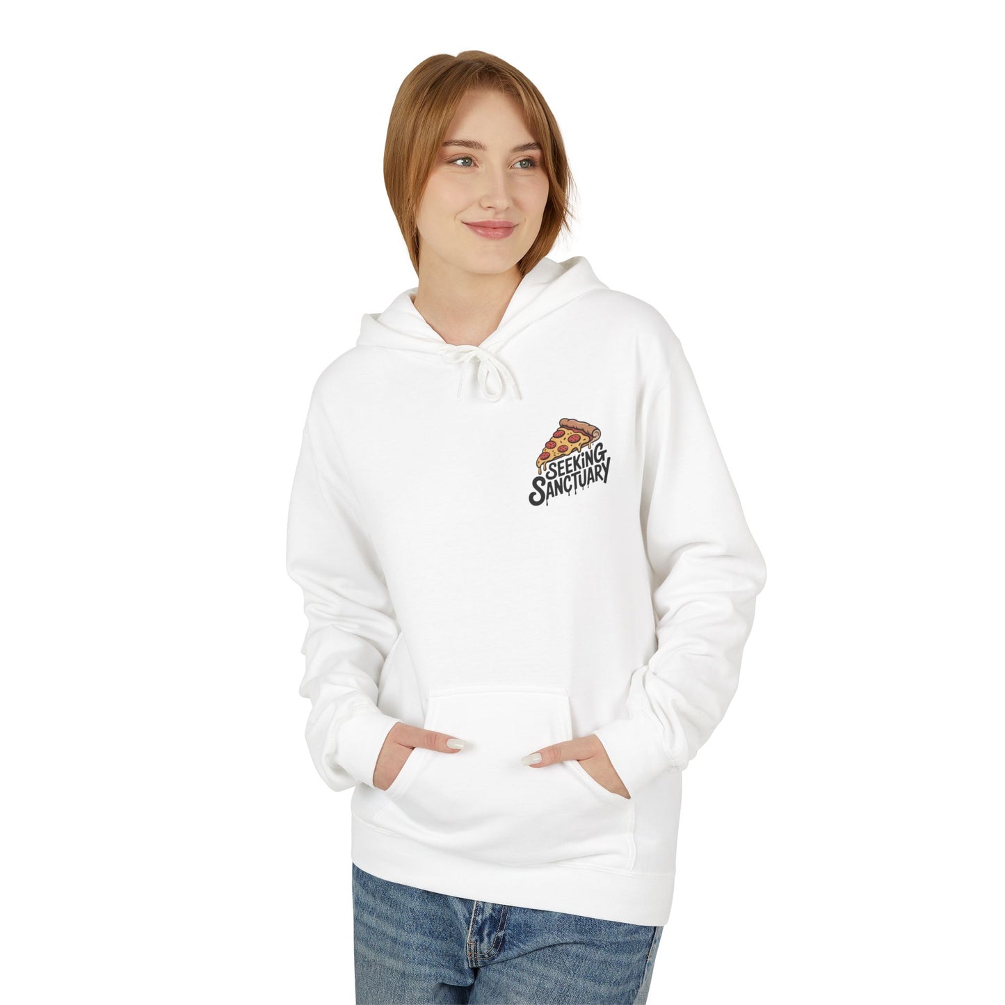 Pizza Lover's Unisex Hoodie - Cozy Comfy Wear, Great for Foodies, Casual Outfits, Fun Gifts, Perfect for Parties