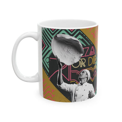 Vibrant Retro Ceramic Mug - Perfect for Coffee Lovers & Gift Givers!