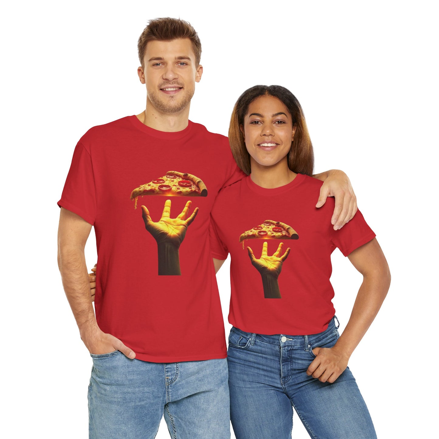 Pizza Lover's Unisex Tee - Perfect for Foodies, Casual Outings, Birthdays, Food Festivals, Gift Ideas