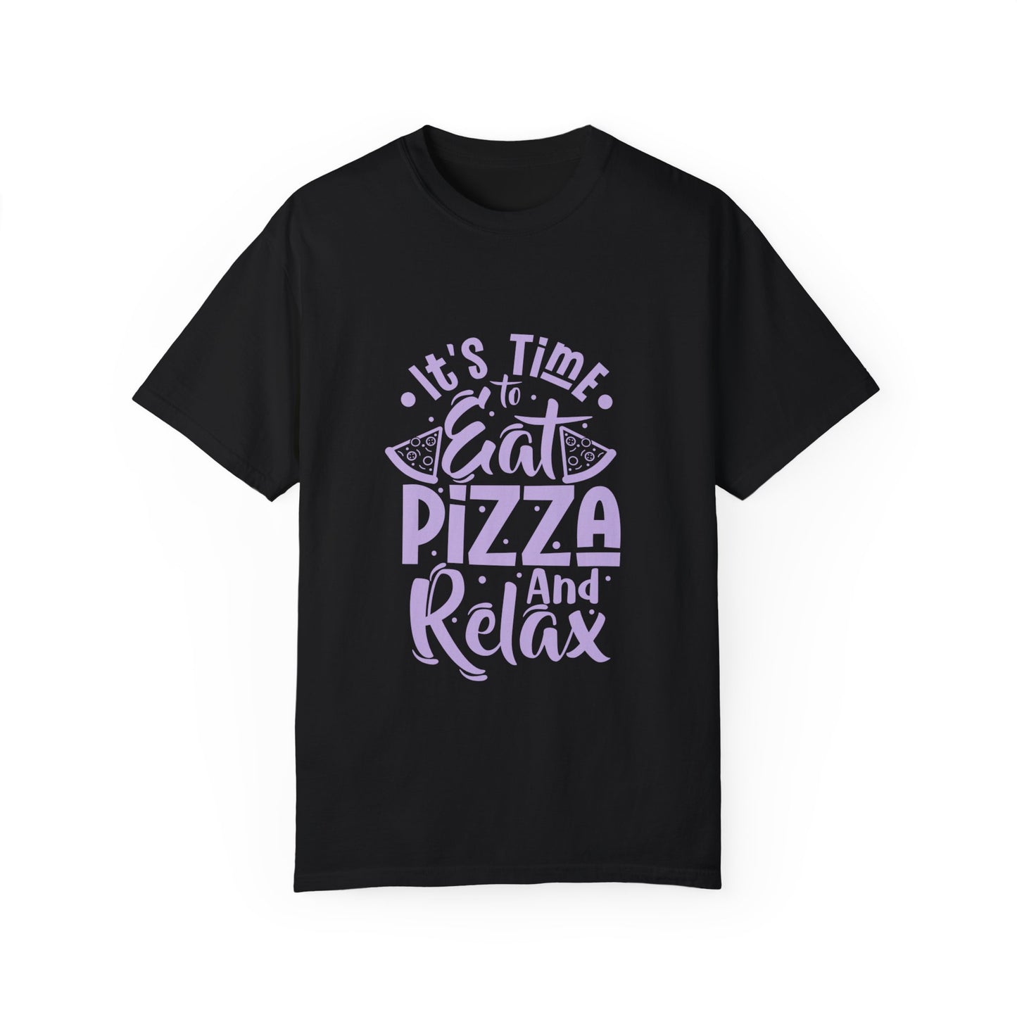 Relaxing Pizza Lovers Unisex T-shirt - Eat Pizza and Relax Design