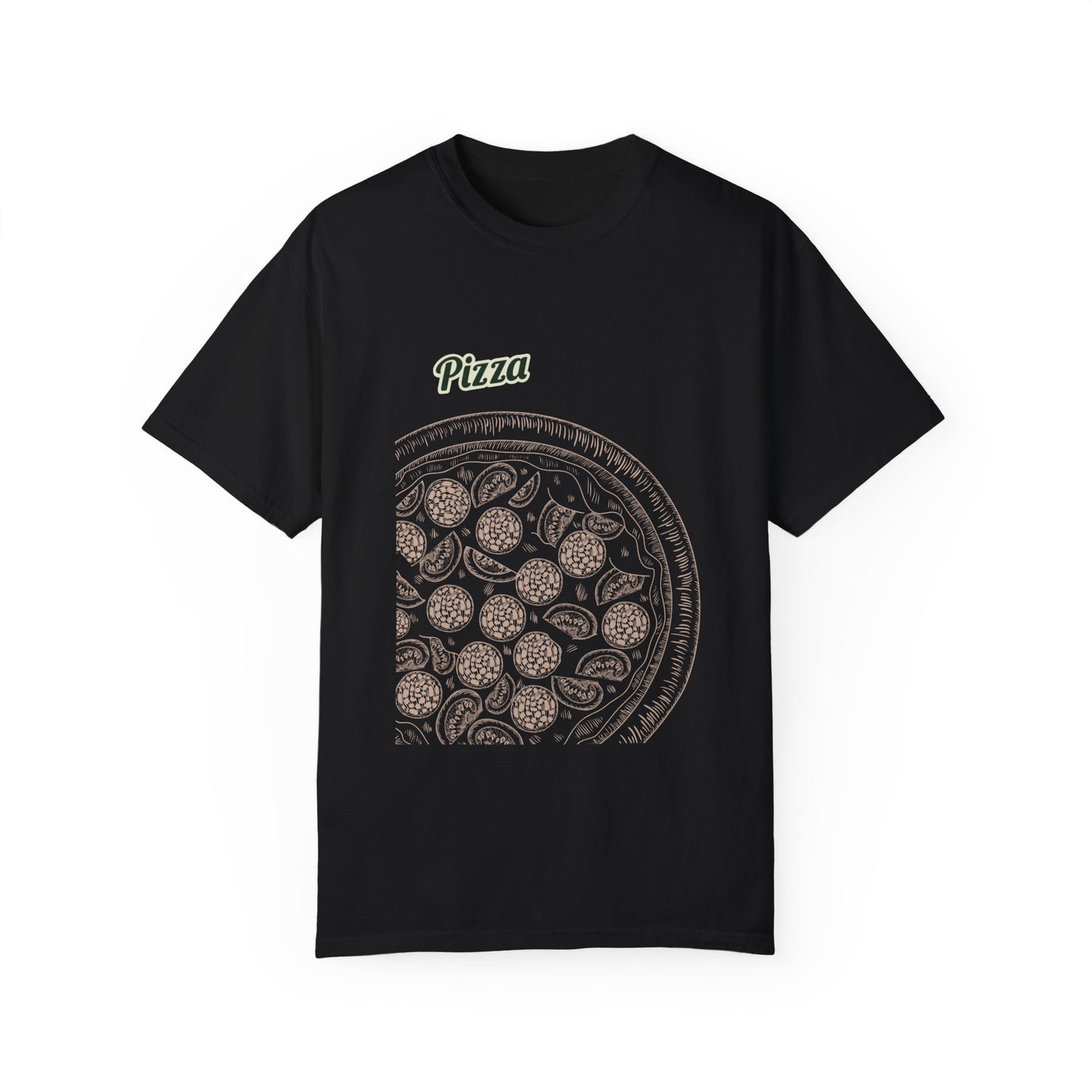 Pizza Lover Unisex Garment-Dyed T-Shirt - Perfect for Foodies & Casual Dining