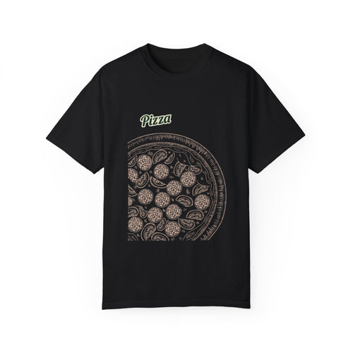 Pizza Lover Unisex Garment-Dyed T-Shirt - Perfect for Foodies & Casual Dining