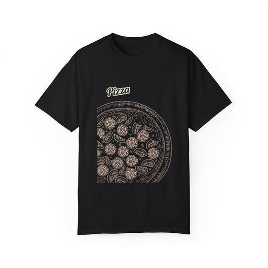 Pizza Lover Unisex Garment-Dyed T-Shirt - Perfect for Foodies & Casual Dining
