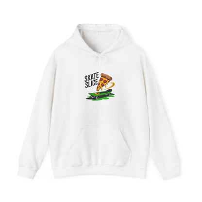 Skate Slice Hoodie – Fun Graphic Sweatshirt for Pizza Lovers