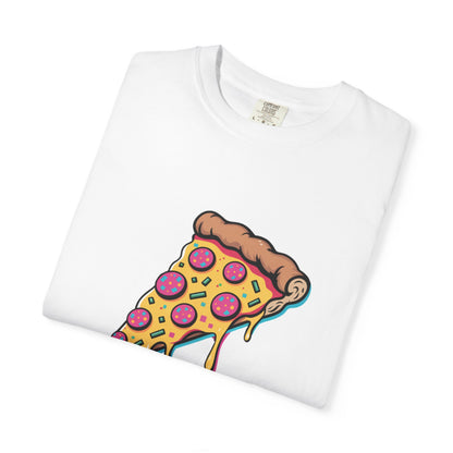 Cheese Overflow Exception T-shirt, Fun Foodie Apparel, Pizza Lover Gift, Casual Wear, Food-Themed Fashion
