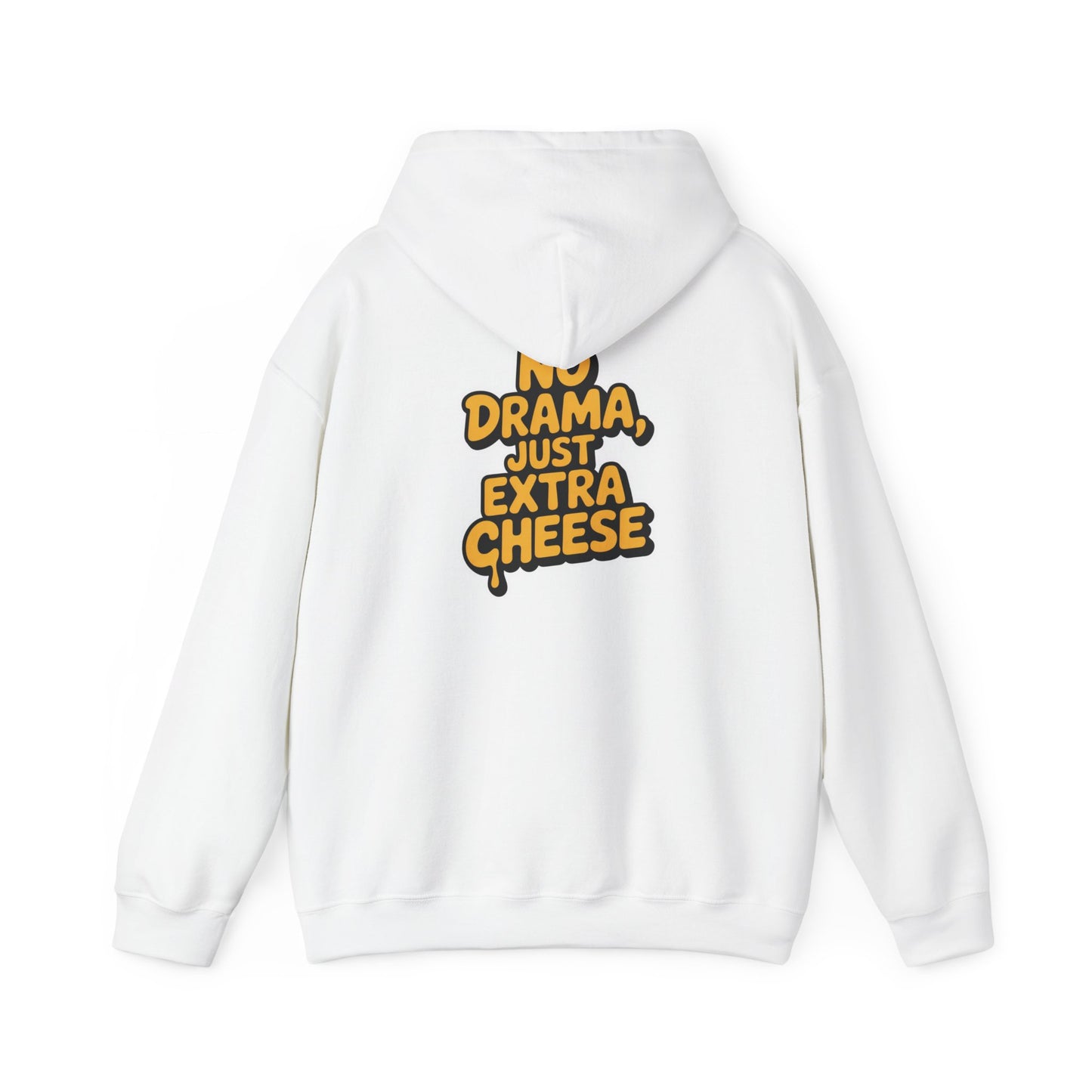 No Drama, Just Extra Cheese – Chill Slice Vibes Hoodie