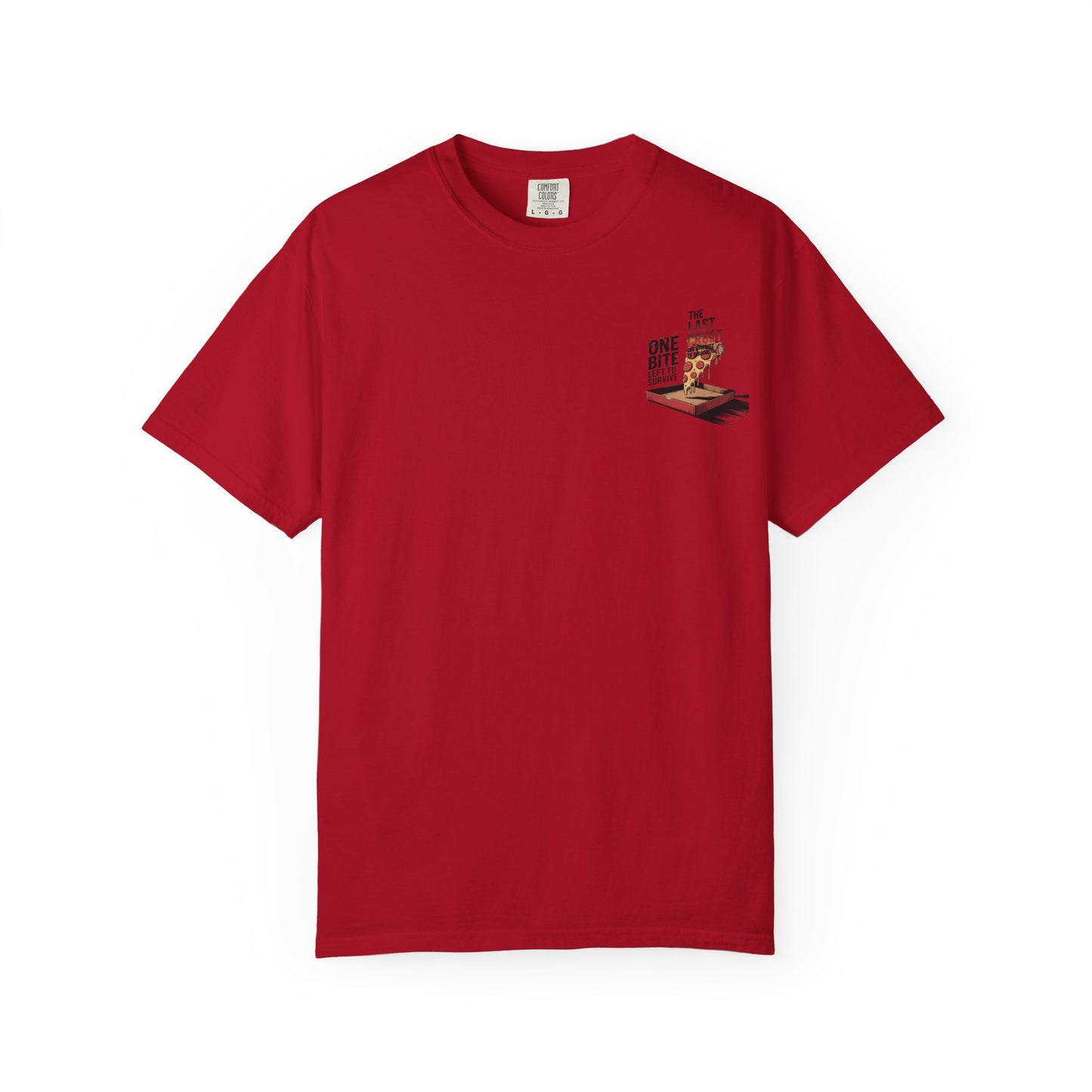 "The Last Crust" Pizza Lover's T-Shirt - Fun Graphic Tee, Unisex Apparel, Foodie Gift, Casual Wear, Culinary Humor