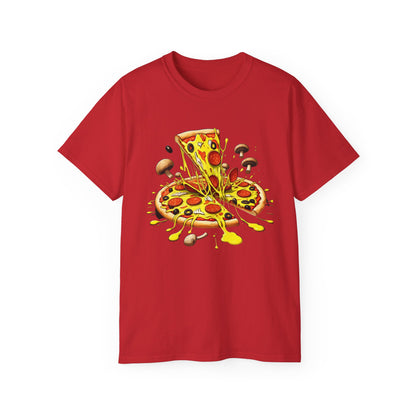 Pizza Lover's Unisex Ultra Cotton Tee - Fun Slice Graphic T-Shirt