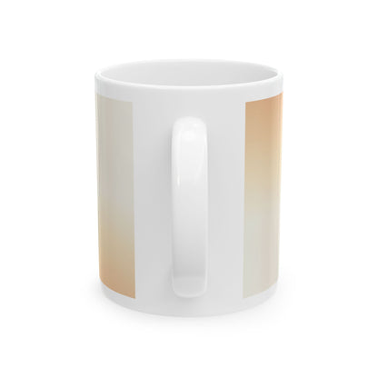 Pizza Meets Espresso Ceramic Mug - Fun Coffee Cup for Food Lovers