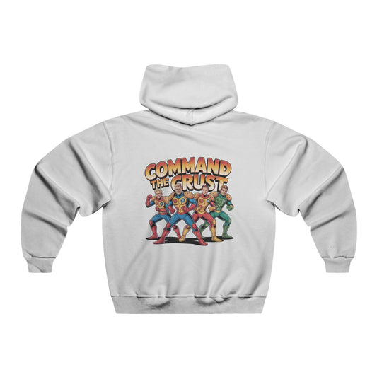 Command the Crust – Iron Pizza Force Hoodie