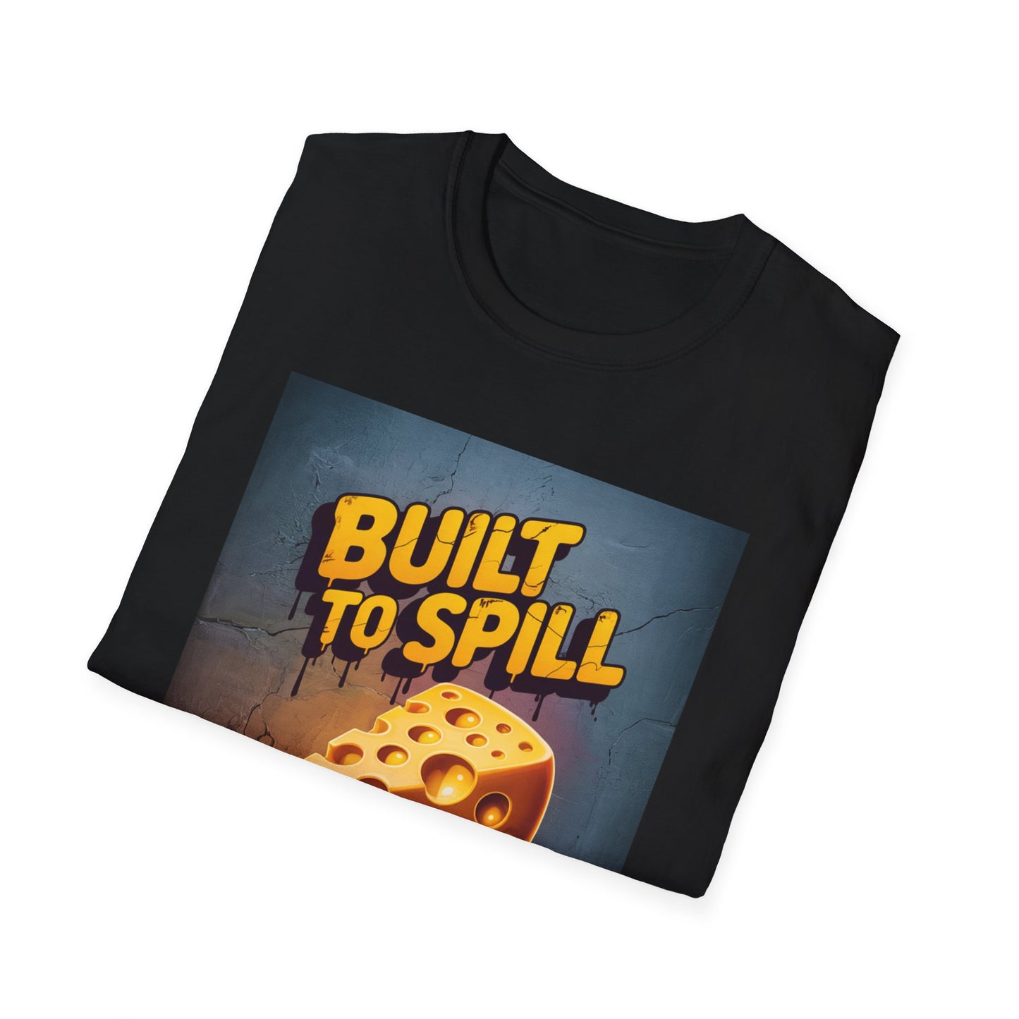 Built To Spill Unisex Softstyle T-Shirt - Fun Graphic Tee for Cheesy Humor Lovers