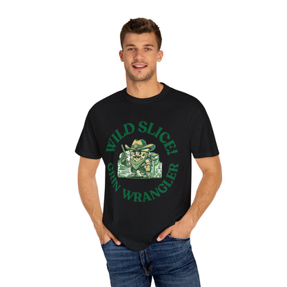 Wild Slice Grin Wrangler Unisex Garment-Dyed T-shirt