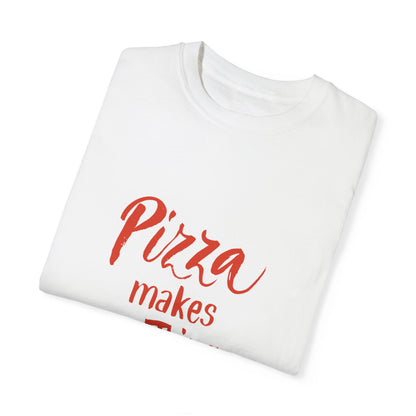 Pizza Makes Anything Possible Unisex Garment-Dyed T-shirt