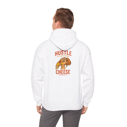 Hustle to Gain More Cheese – Motivational Pizza Hoodie