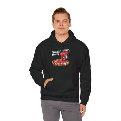 Saucy Pizza Lover Hooded Sweatshirt