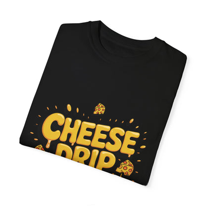 Funny Cheese Drip Season Unisex T-Shirt - Trendy Foodie Wear