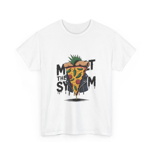 Pizza Lover's Unisex Tee - Fun Graphic Shirt, Casual Wear, Gift for Foodies, Birthday Present, Comfortable Cotton Tee