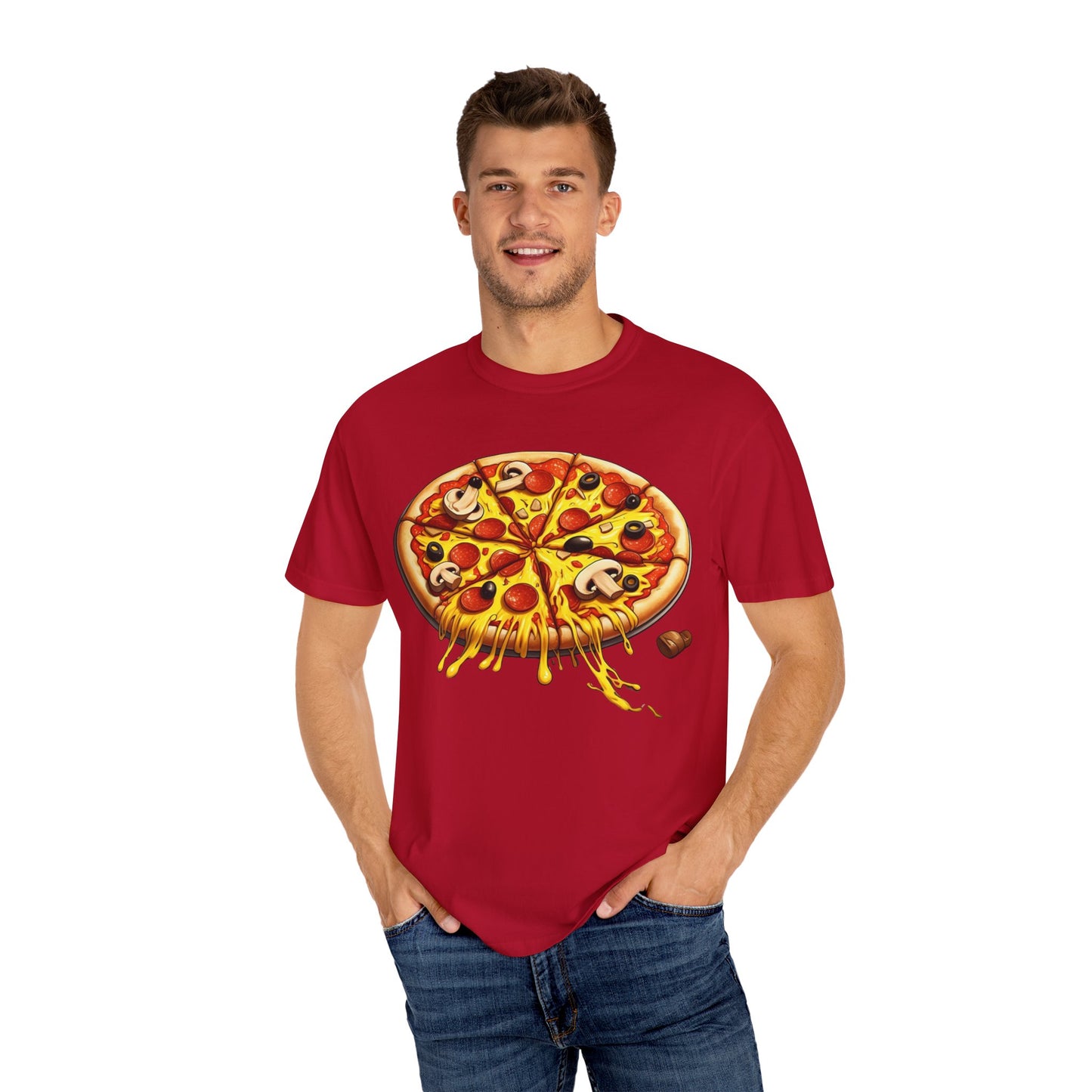 Unisex Pizza Slice Graphic T-Shirt - Perfect for Food Lovers
