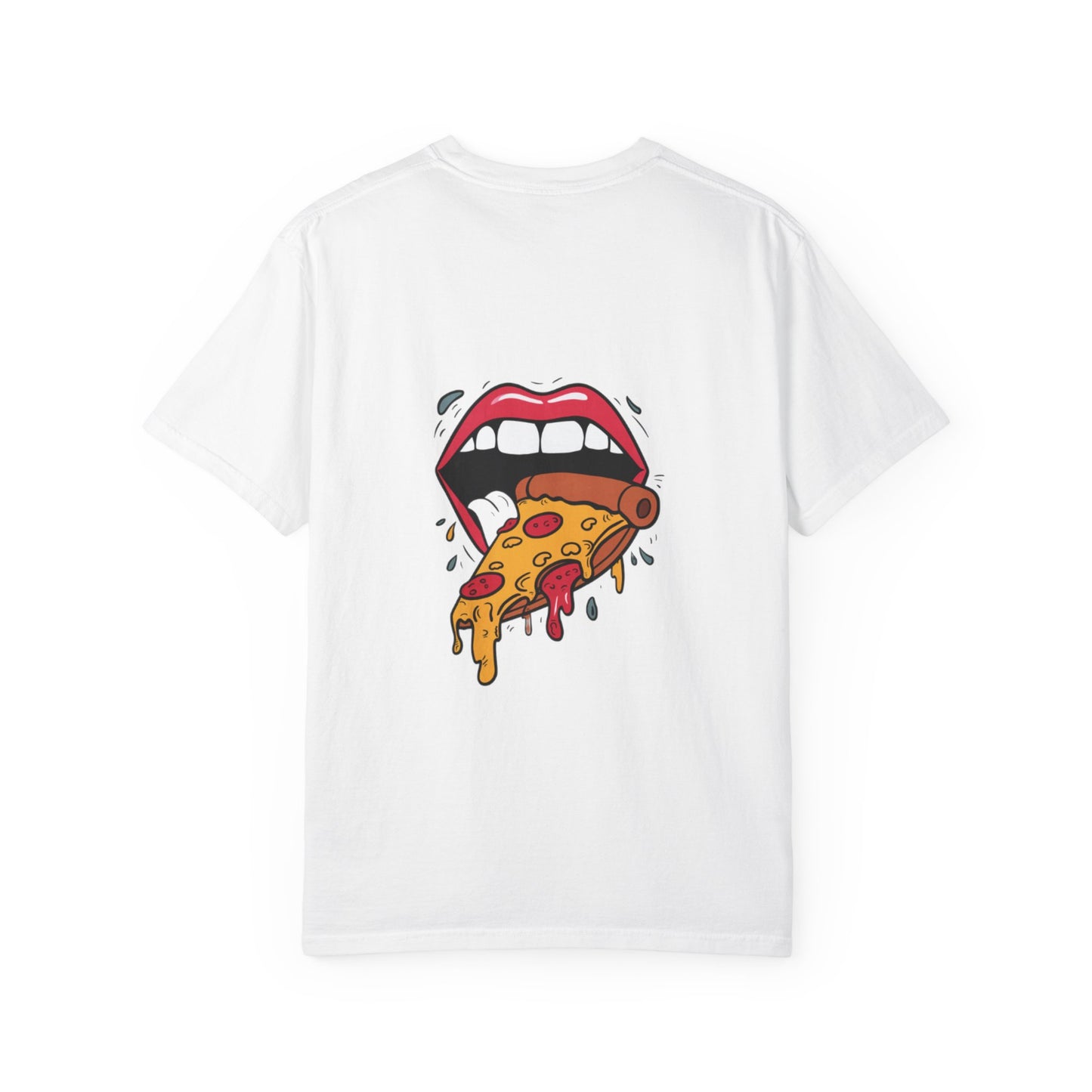 Pizza Love Unisex T-Shirt, Mouth Pizza Tee, Foodie Gift, Trendy Sweatshirt, Fun Graphic Tee, Casual Wear, Party Top