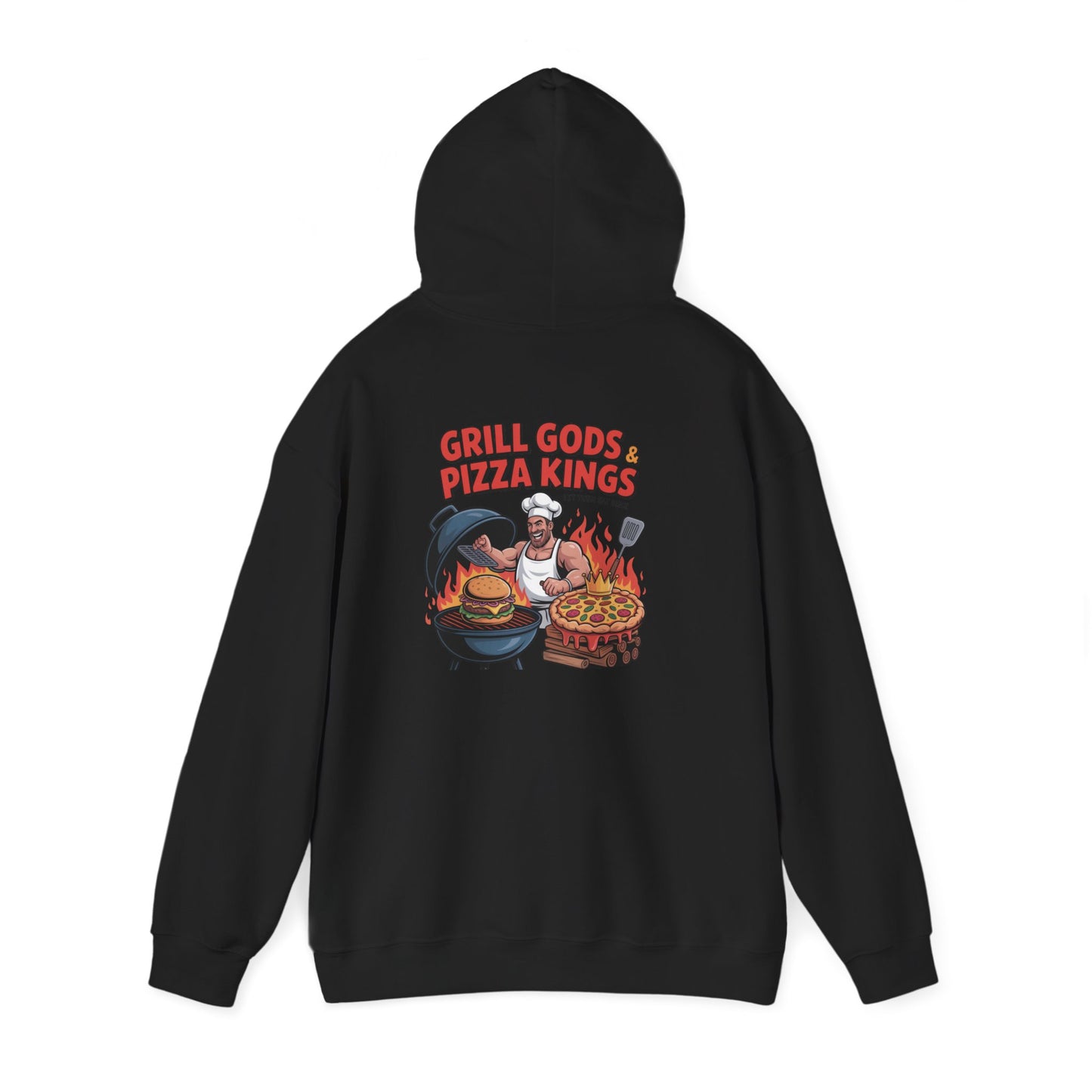 Grill Dads & Pizza Kings Sweatshirt, Grilling Fan Gear