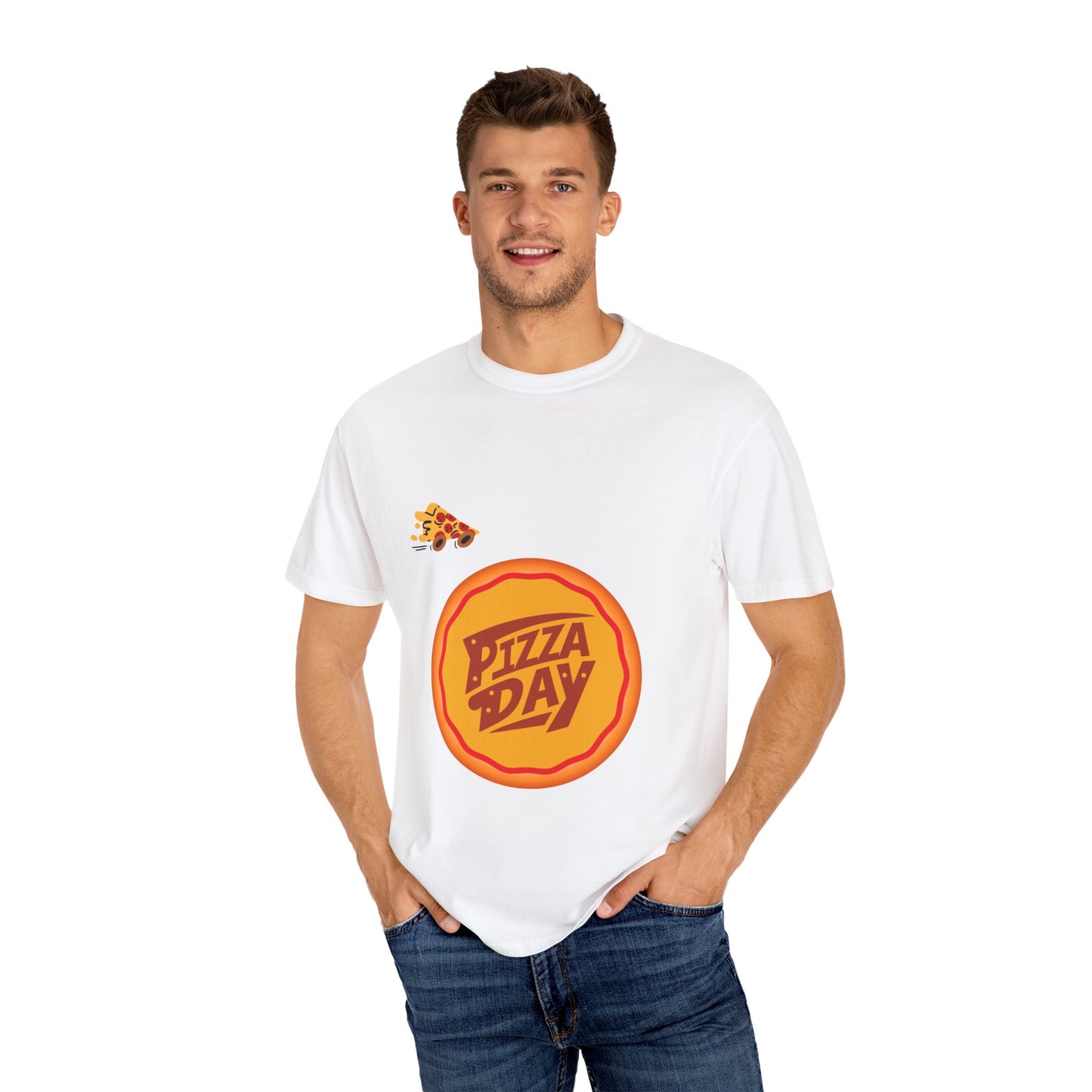 Unisex Pizza Day T-Shirt - Fun & Casual Wear for Pizza Lovers