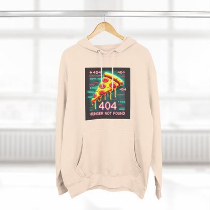 Three-Panel Fleece Hoodie