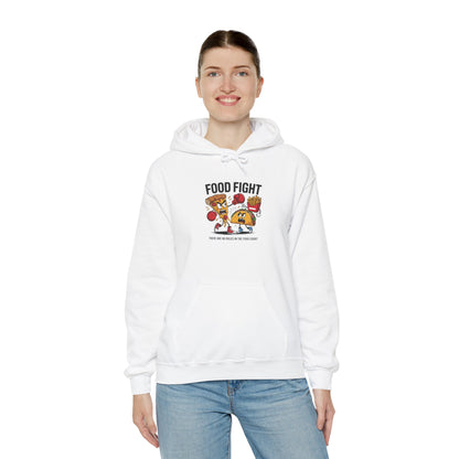 Food Fight Unisex Hooded Sweatshirt
