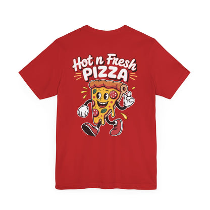 Fun Pizza Graphic Tee, Casual Wear, Foodie Gift, Funny T-Shirt, Pizza Lovers Apparel, Summer Style