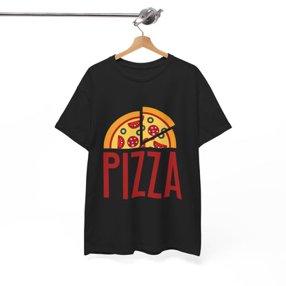 Fun Pizza Slice Unisex Heavy Cotton Tee - Perfect for Food Lovers!