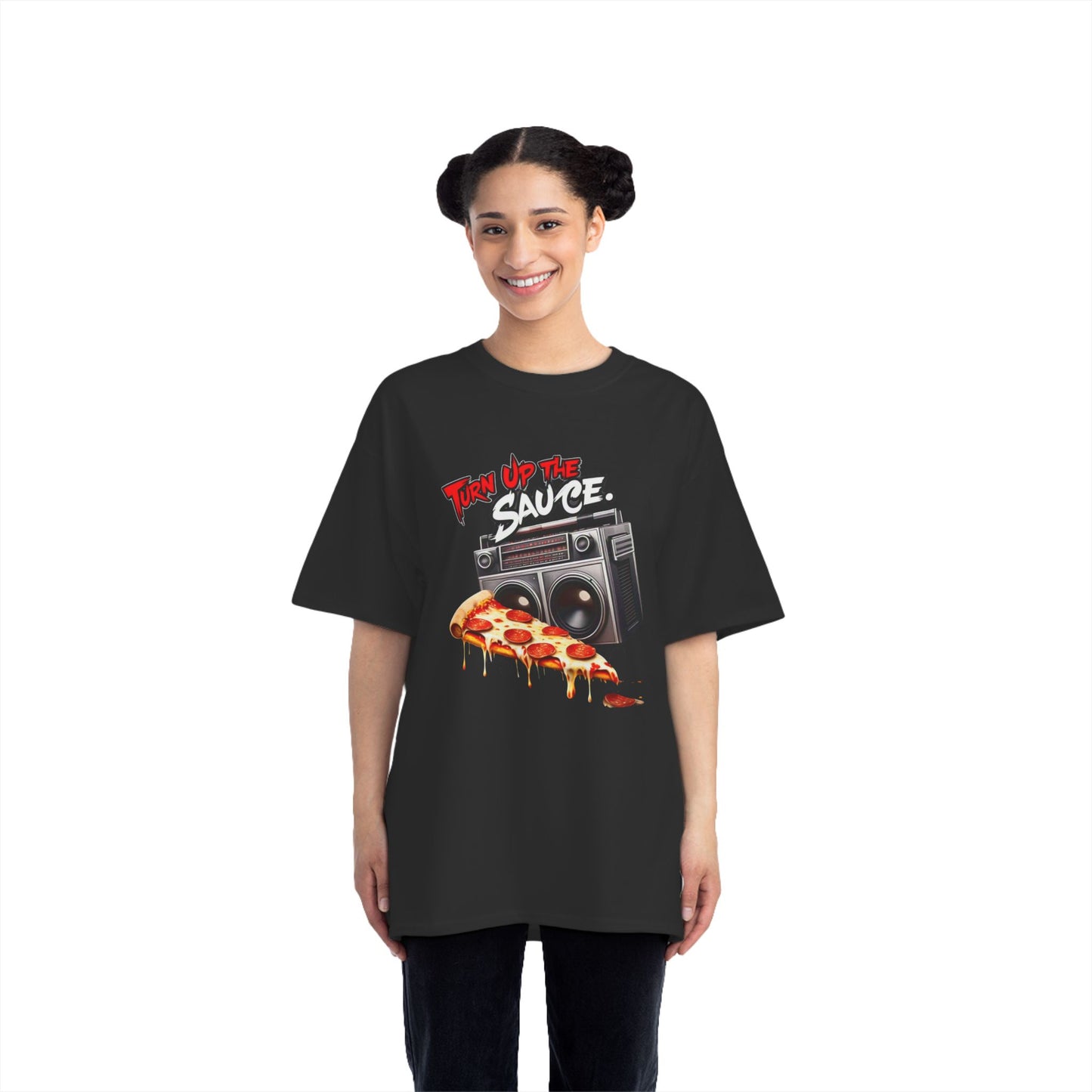 Pizza Party Short-Sleeve T-Shirt - "Turn Up the Sauce"