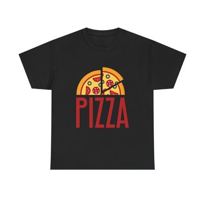 Fun Pizza Slice Unisex Heavy Cotton Tee - Perfect for Food Lovers!
