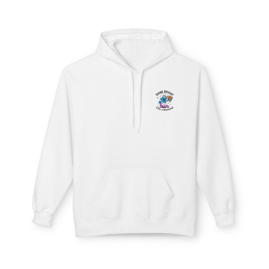 Shine Bright Like a Diamond Pizza Smurf Hoodie - Unisex