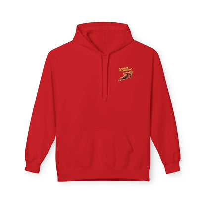 Flame On and Cheese On! – Human Torch Pizza Hoodie