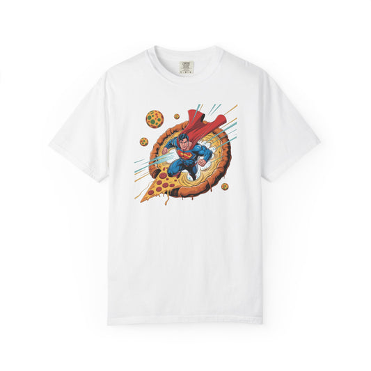 Crust Beyond Worlds Unisex Tee - Fun T-Shirt for Food Lovers
