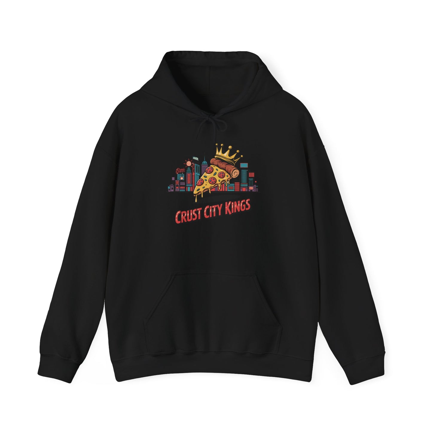 Crust City Kings Pizza Hoodie