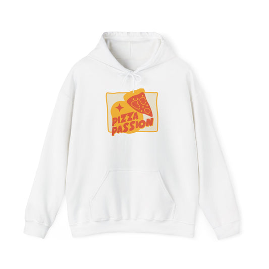 Pizza Passion Unisex Heavy Blend™ Hooded Sweatshirt - Cozy and Fun Apparel