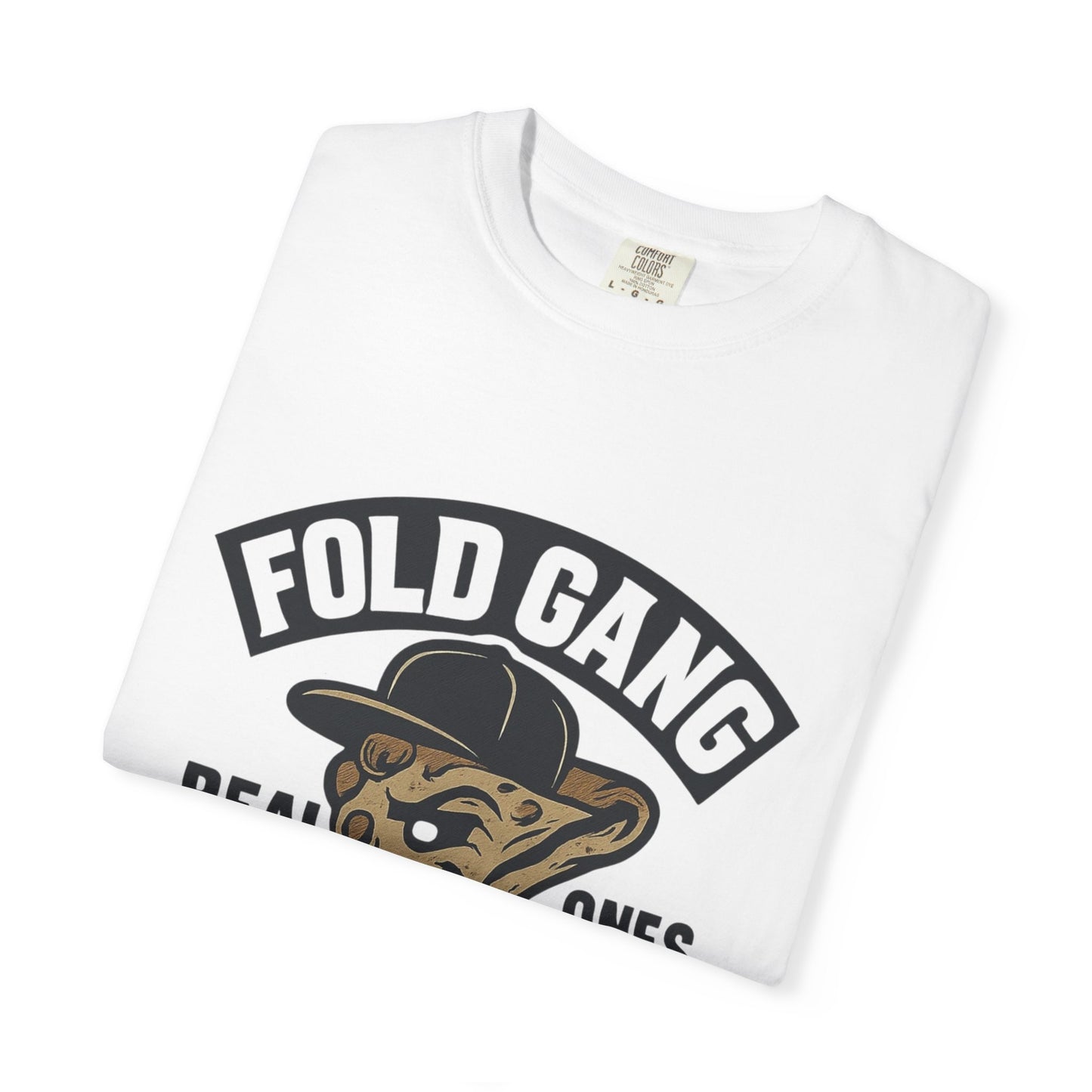 Pizza Lover Unisex T-Shirt, Fold Gang Graphic Tee, Funny Food Shirt, Casual Wear, Unique Gift Idea, Streetwear, Fun Apparel