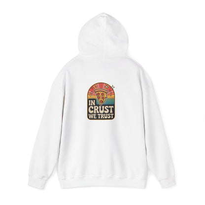 Pizza Lovers Unisex Hoodie - 'In Crust We Trust' Sweatshirt, Cozy Fashion, Gift for Foodies, Casual Wear, Snuggle Up Style