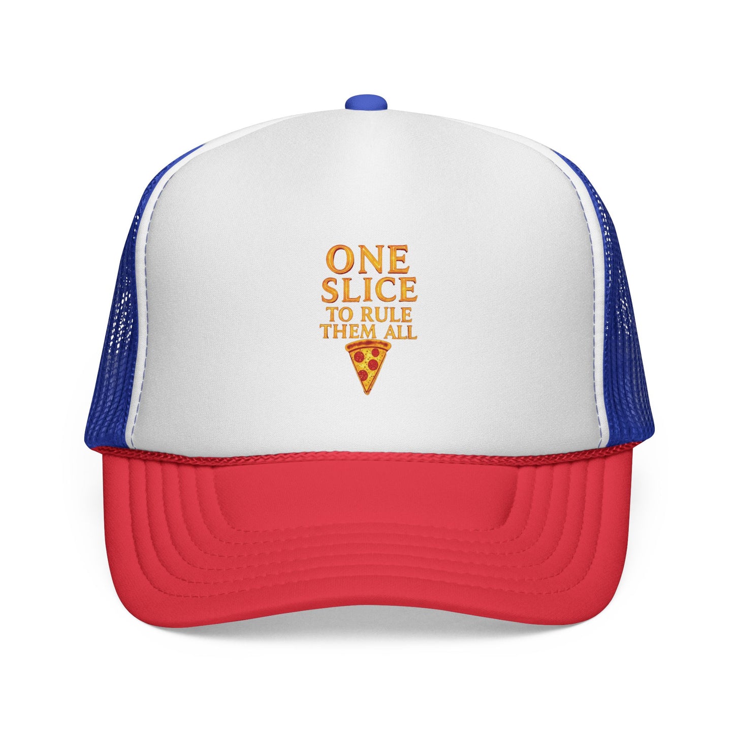Pizza Lover Trucker Cap | Fun Hat for Foodies, Perfect Gift for Birthdays, BBQs, and Casual Outings, One Slice to Rule Them All