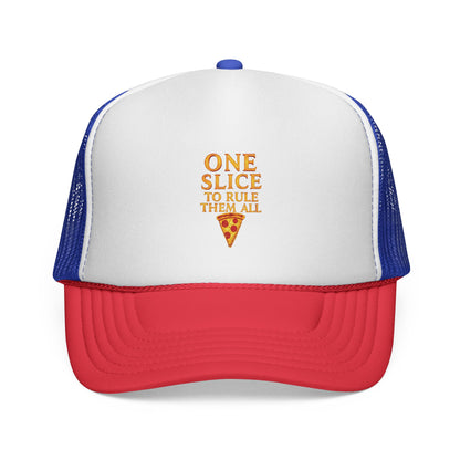 Pizza Lover Trucker Cap | Fun Hat for Foodies, Perfect Gift for Birthdays, BBQs, and Casual Outings, One Slice to Rule Them All