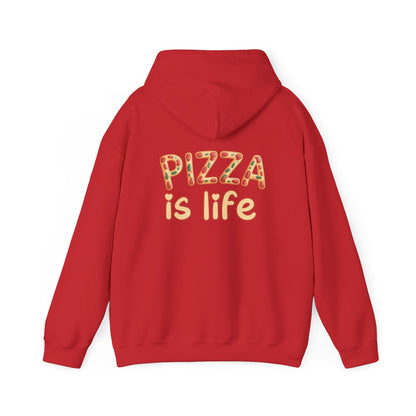 Pizza Is Life – Simple Slice Statement Hoodie
